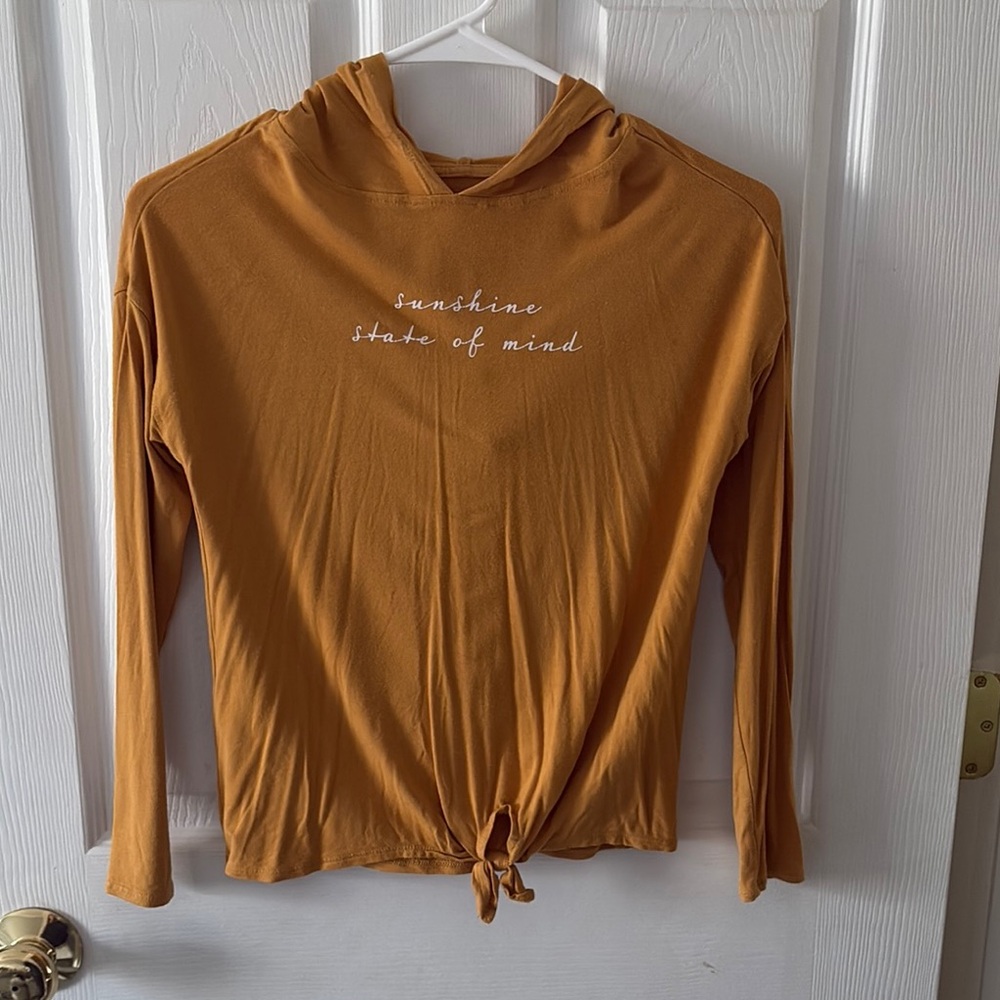 Sunshine State of Mind Mustard Top